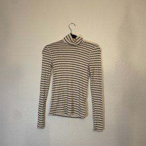 Striped Turtleneck